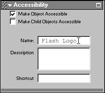 Accessibilité Flash MX