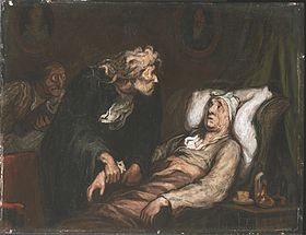 Le Malade imaginaire, vu par Honoré Daumier