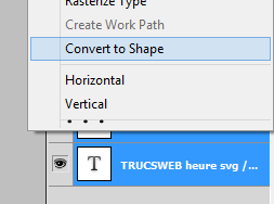 Photoshop - Convert to shape