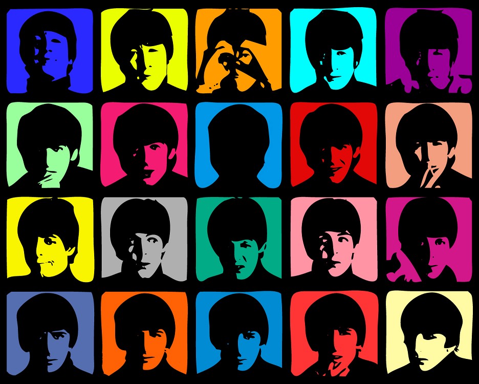 The Beatles Super pop (Auteur : Andy Warhol)