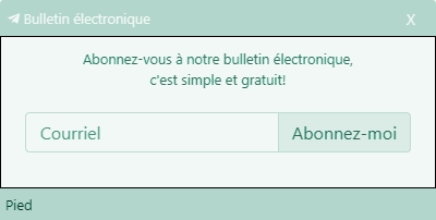 Le flyout ou la fenêtre modale fixe et adaptative en pure CSS