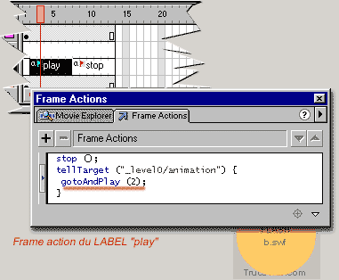 Pallette Frame action script